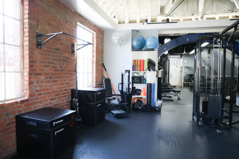 The functional training area at Foundation Fitness Cleveland Park