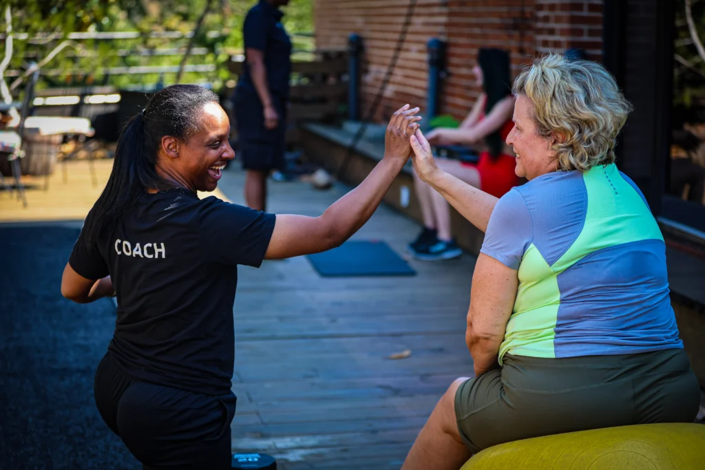 Personal training at Foundation Fitness of Cleveland Park