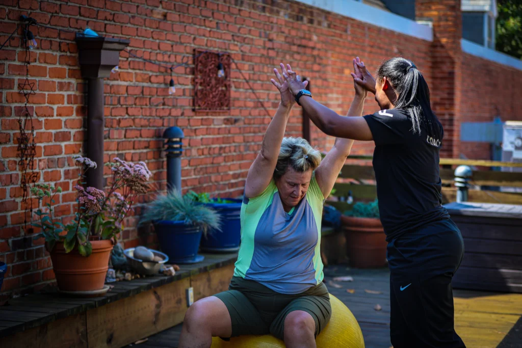 Personal training at Foundation Fitness of Cleveland Park