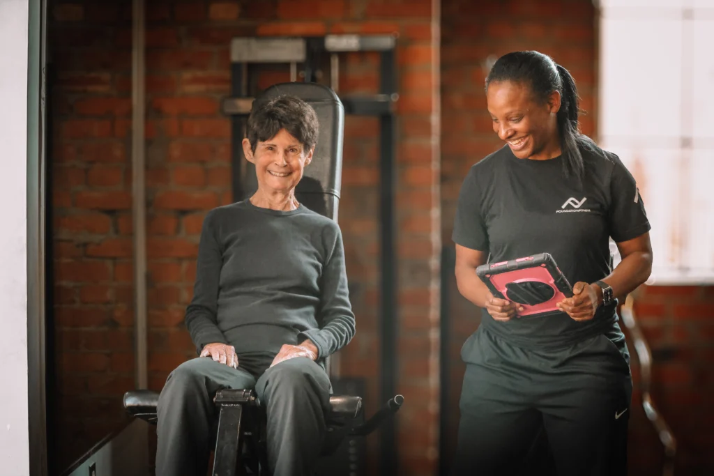 Personal training at Foundation Fitness of Cleveland Park
