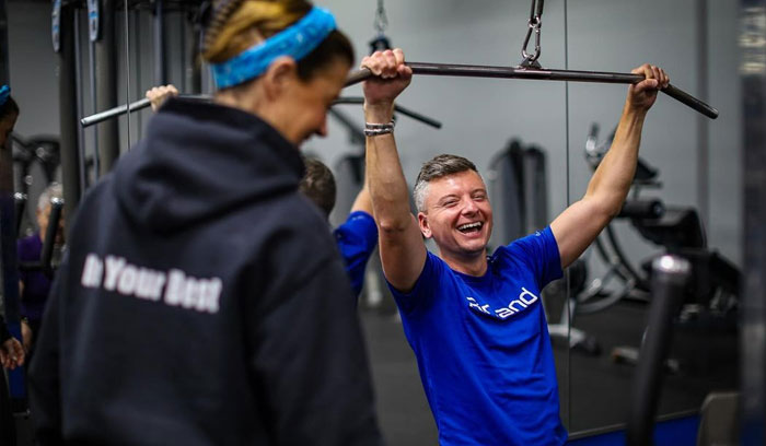 Foundation Fitness Cambridge gym training area