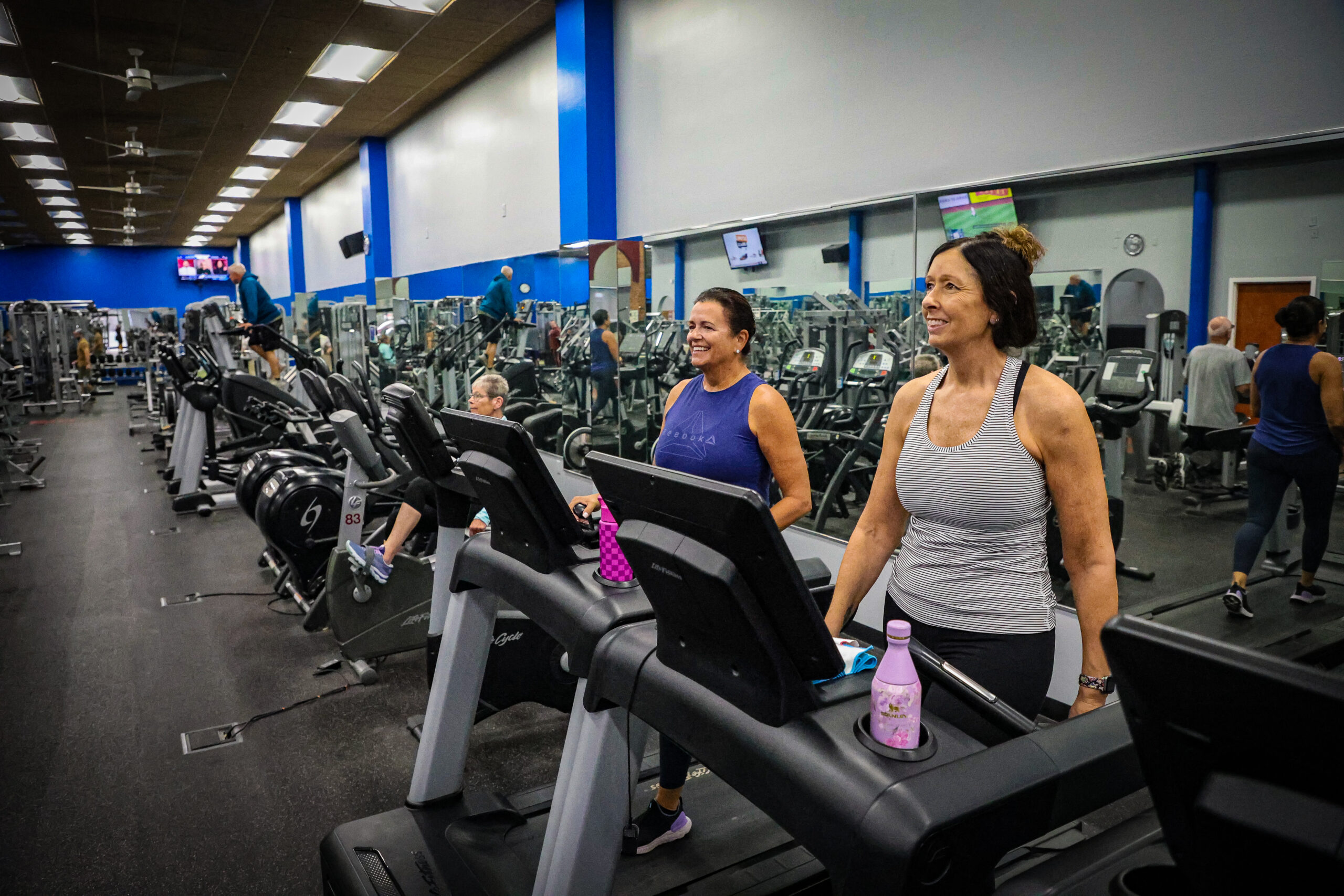 Foundation Fitness Cambridge gym training area