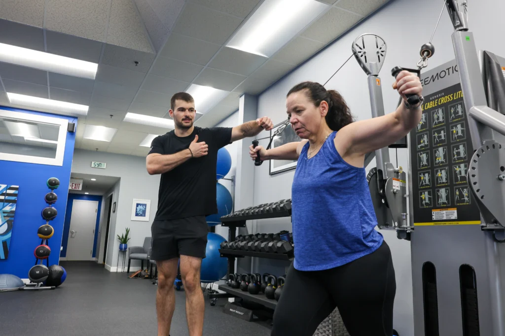 Personal training at Foundation Fitness of Old Town