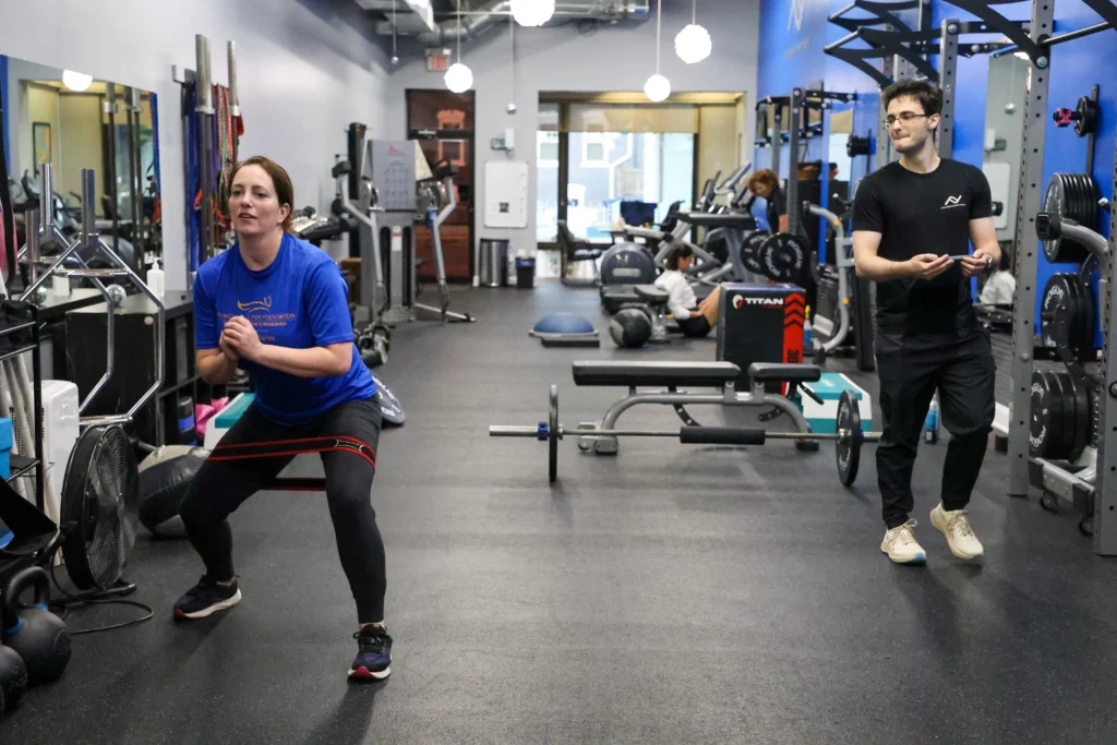 Personal training at Foundation Fitness of Del Ray