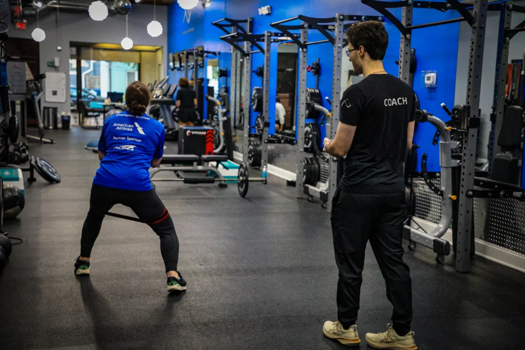 Personal training at Foundation Fitness of Del Ray