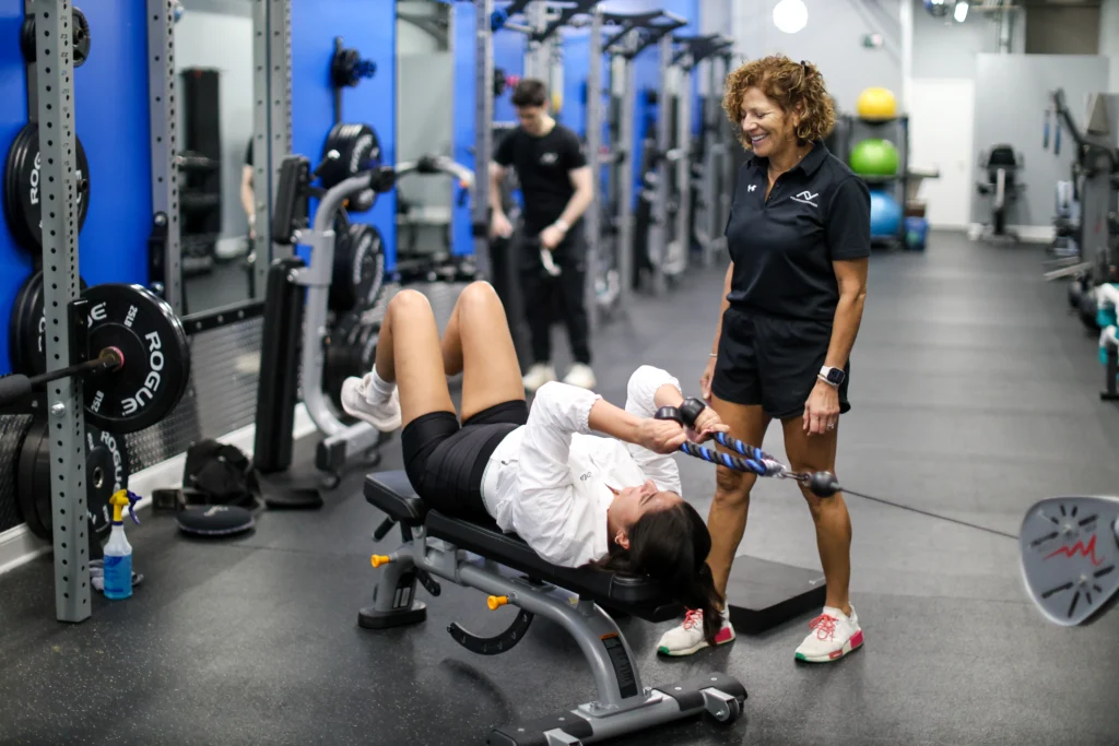 Personal training at Foundation Fitness of Del Ray