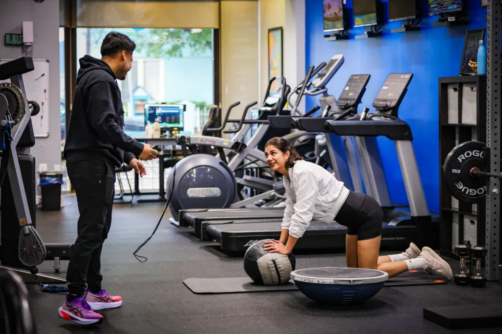 Personal training at Foundation Fitness of Del Ray