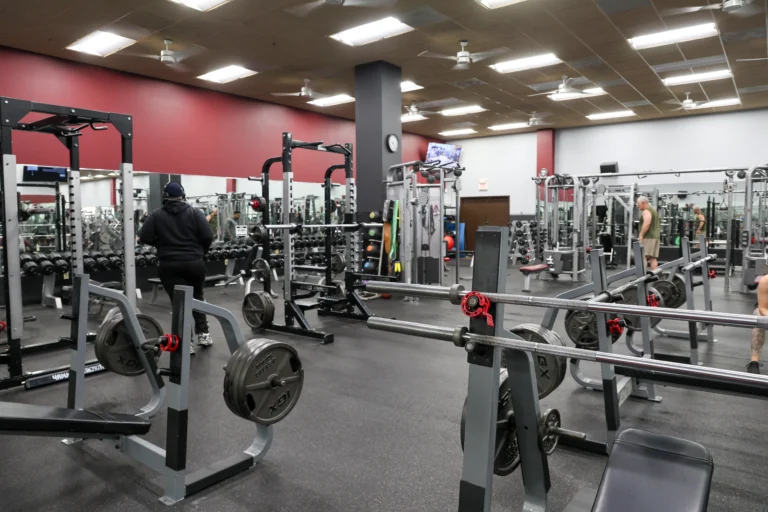 The strength floor at Foundation Fitness Cambridge