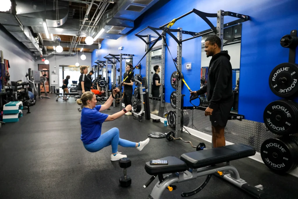 Personal training at Foundation Fitness of Del Ray