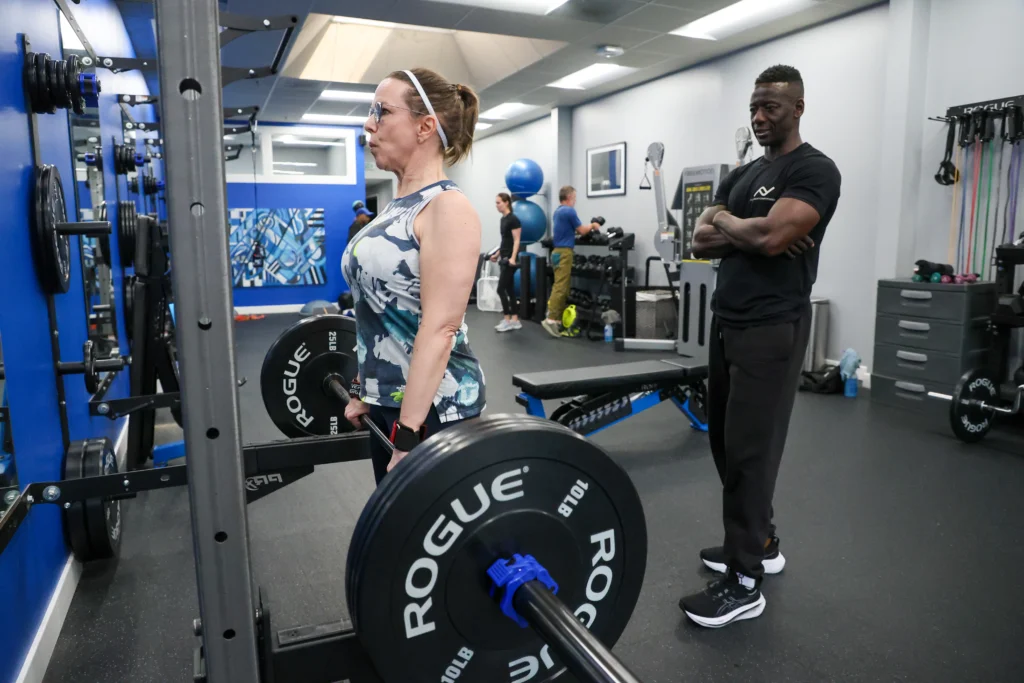 Personal training at Foundation Fitness of Old Town