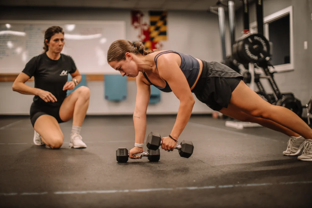 Personal training at Foundation Fitness of Annapolis