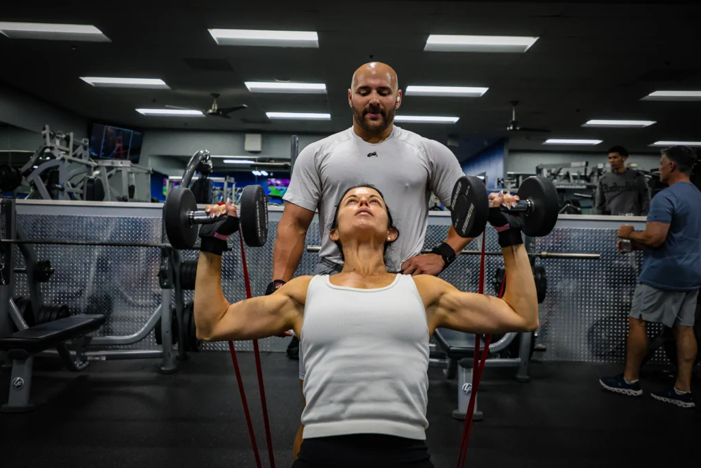 Personal training at Foundation Fitness of Annapolis