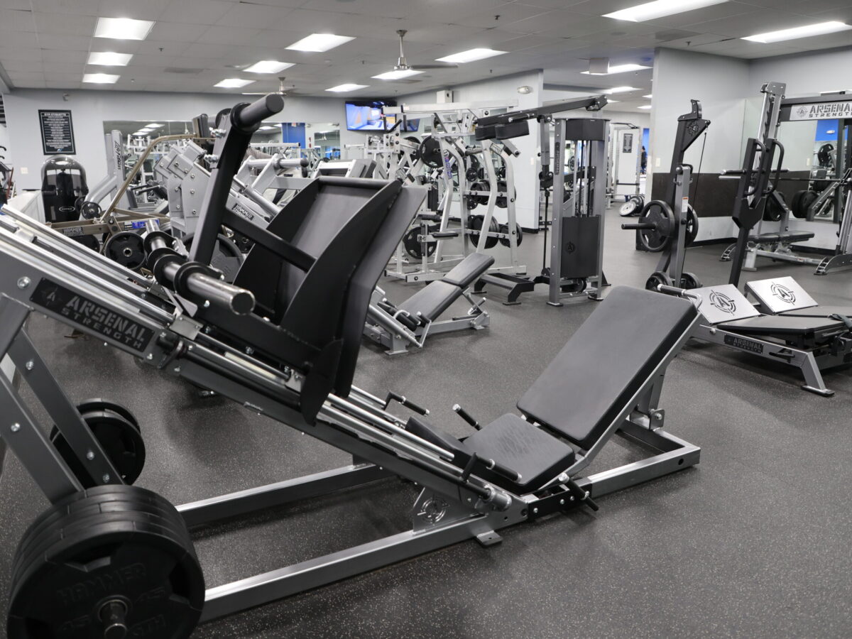 Foundation Fitness Annapolis gym training area