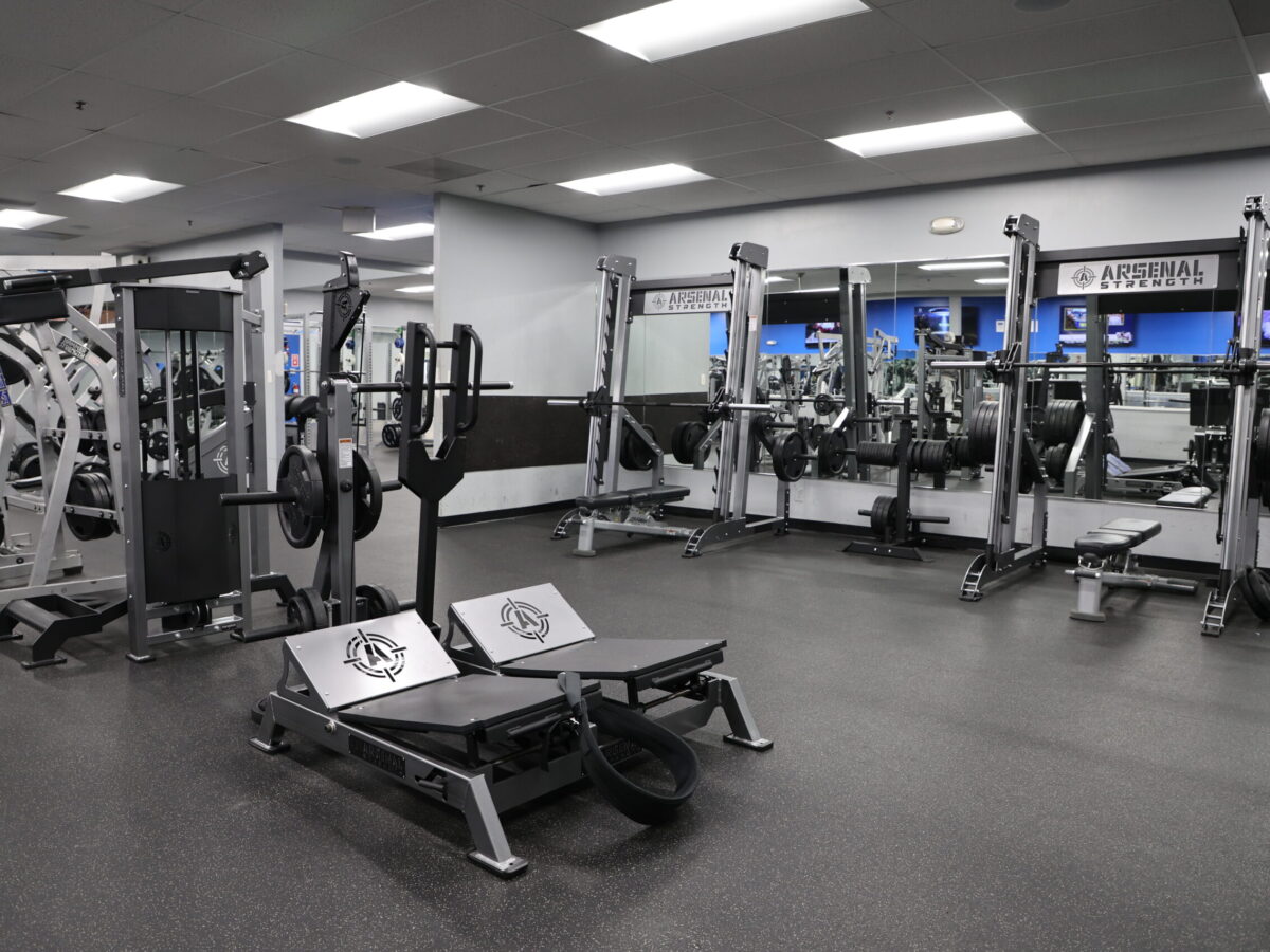 Foundation Fitness Annapolis gym training area