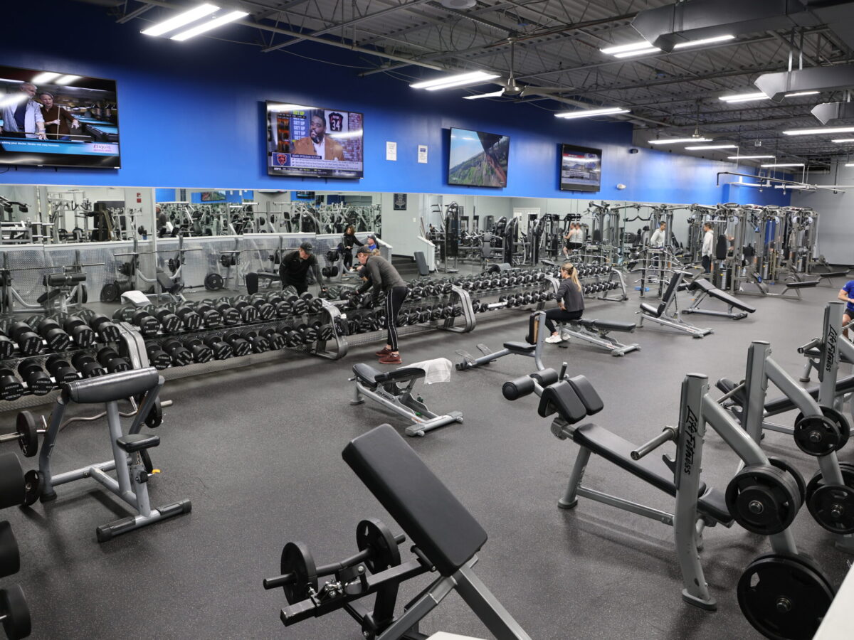 Foundation Fitness Annapolis gym training area